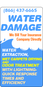 floods and water damages restoration